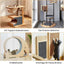 Trimmable Self Adhesive Carpet Pad for Cat Tree Stands Scratching Post Furniture - Light Grey