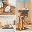 Trimmable Self Adhesive Carpet Pad for Cat Tree Stands Scratching Post Furniture - Light Grey