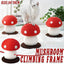Red Mushroom Cat Climbing Frame Vertical Scratching Post Board Pet Furniture