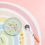 Rainbow Pet Food Mat Waterproof Non Slip Dog Cat Bowl Placemat PU