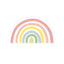 Rainbow Pet Food Mat Waterproof Non Slip Dog Cat Bowl Placemat PU