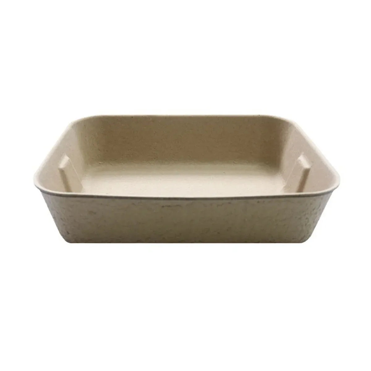 10pcs Disposable Litter Box Pulp Degradable Pet Tray Travel Portable Eco Use