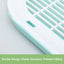 Anti Spill Cat Litter Mat Double Layer Pet Toilet Mat for Litter Box - Green