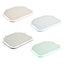 Anti Spill Cat Litter Mat Double Layer Pet Toilet Mat for Litter Box - Pink