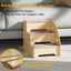 Wooden Pet Climbing Ladder Bed Step Frame Durable Climbing Frame for Small Pets