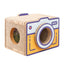 Cat Scratcher Bed Retro Camera Design Corrugated Cardboard Cat Nest Pet House