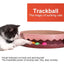 Cat Scratcher Turntable Toy Large Round Corrugated Board Nest Scratch Resistant - Pink