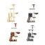 Cat Tree Scratching Post Gym House Condo Scratcher Furniture Tower - Grey-Black