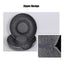 Felt Cat Tunnel Bed Round Donut Cave Nest for Kittens and Small Pets 60x30cm - Dark Grey