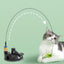 Cat Play Toy Simulation Birds Teaser Wand Interactive Stick with Suction Cup - 2