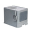 Large Fully Enclosed Cat Litter Box Cat Toilet Pet Litter Tray Odor Control - Grey