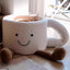 Cat Bed Coffee Cup Shape Cartoon Pet Bed Soft Nest Small Pets Sleeping Indoor