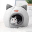 Cat Bed Winter Warm Enclosed Pet House Cozy Indoor Sleeping Nest for Cold Weather - XL