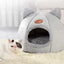 Cat Bed Winter Warm Enclosed Pet House Cozy Indoor Sleeping Nest for Cold Weather - XL
