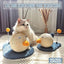 Cat Scratching Post Toy with Ball Claw Grinding Rope Tree for Indoor Play - Large