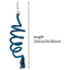 Bird Climbing Rope Toy Cotton Spiral Ladder Parrot Cage Hanging Swing Pet Toy - Gradient colour