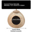 Lanyard Birdhouse Parrot Coconut Nest Bed Hanging Bird Cage for Small Birds - Stairs type