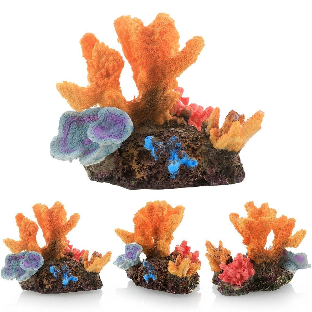 Aquarium Resin Coral Decorations for Fish Tank Marine Simulation Micro Landscape - GH1465