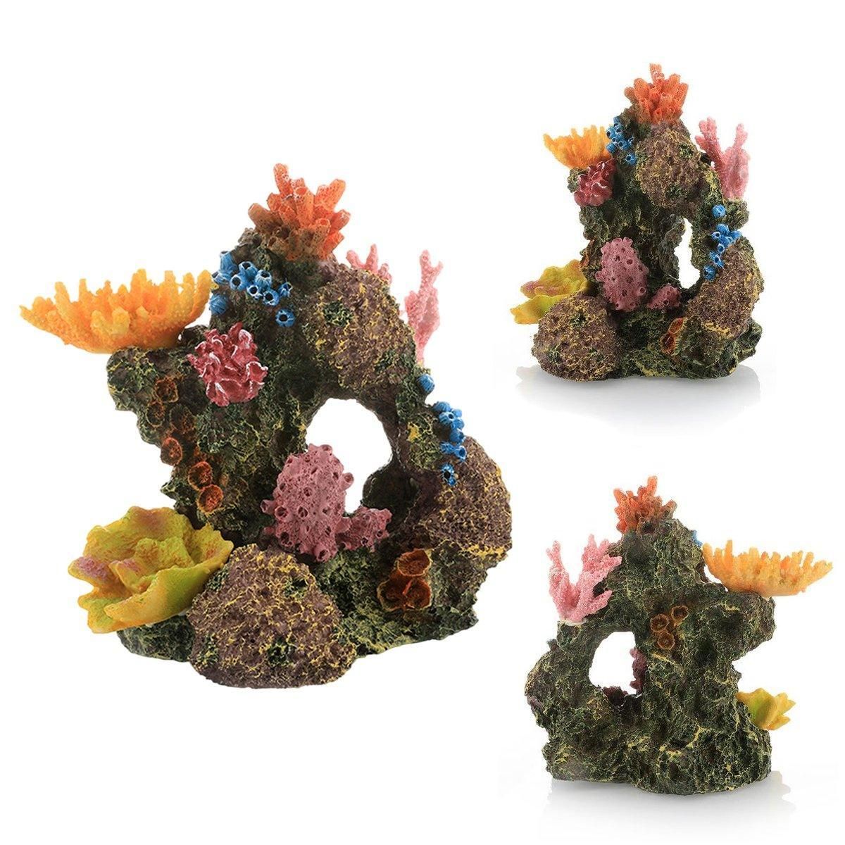 Aquarium Resin Coral Decorations for Fish Tank Marine Simulation Micro Landscape - GH1465