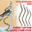 U Shaped Parrot Cotton Rope Climbing Toy Perch Stand for Bird Cage - 120cm