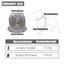 Grey Kitten Dog Cat Walking Harness Lead Leash Collar Pet Vest Mesh Adjustable - M