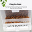 1 pc Automatic Bird Feeder Bird Feeder Cage Accessories Automatic Feed Cage - 520g