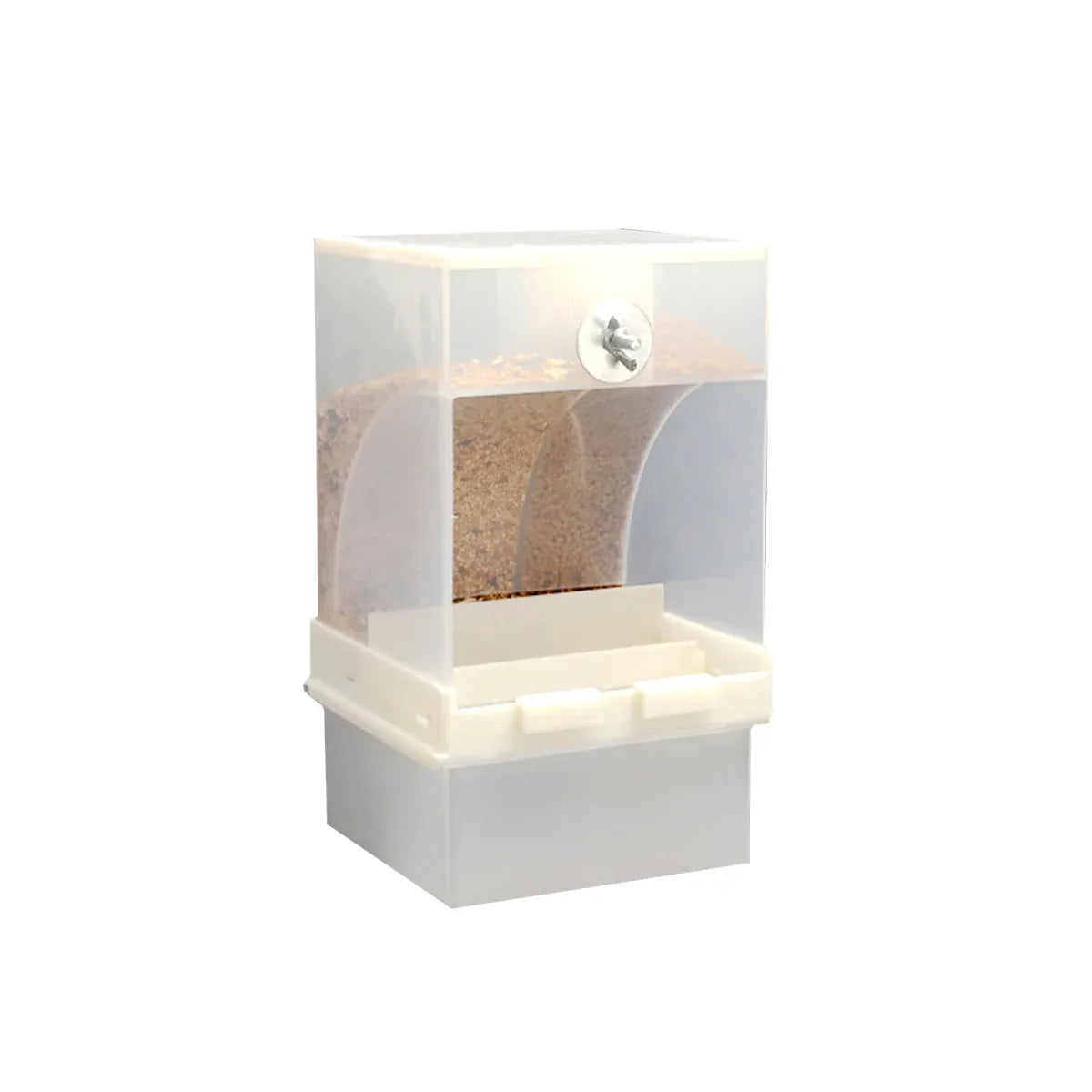 1 pc Automatic Bird Feeder Bird Feeder Cage Accessories Automatic Feed Cage - 520g