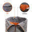 Portable Felt Cat Nest Soft Pet Bed Cat Cave for Cats and Small Pets Indoor Use