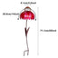Decorative Metal Flower Garden Bird Feeder Outdoor Hanging Birdseed Feeder