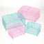 Small Bird Transport Collapsible Cage Travel Pet Carrier Portable Folding Cage - L