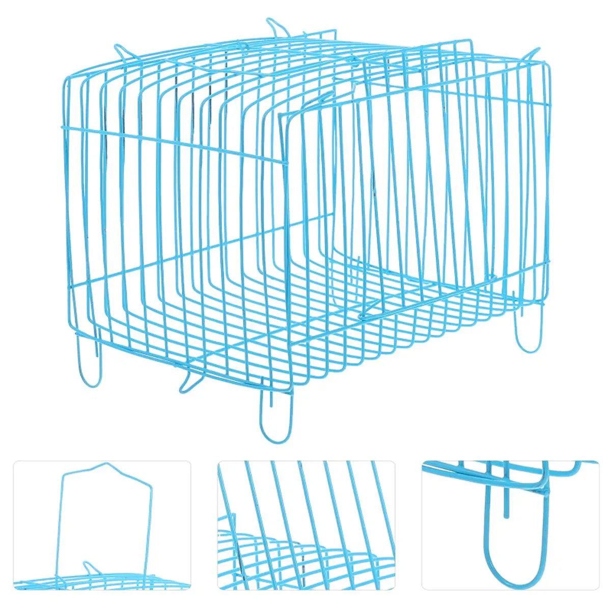 Small Bird Transport Collapsible Cage Travel Pet Carrier Portable Folding Cage - S