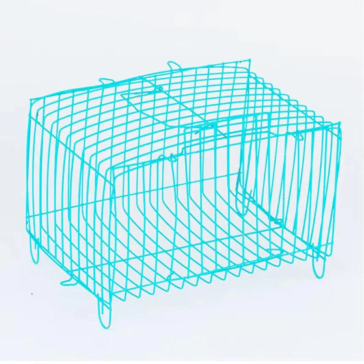 Small Bird Transport Collapsible Cage Travel Pet Carrier Portable Folding Cage - S