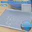 Cat Litter Mat Anti Splash Pet Toilet Pad Reusable Double Layer Litter Box Mat
