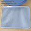 Cat Litter Mat Anti Splash Pet Toilet Pad Reusable Double Layer Litter Box Mat