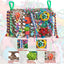 Parrot Gnawing Toys Woven Grass Nets Colourful Chewing Bird Cage Play