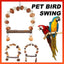 Parrot Chew Toy For Training Climbing Grinding Teeth Relief Durable Bird Toy - Pine Cones