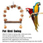 Parrot Chew Toy For Training Climbing Grinding Teeth Relief Durable Bird Toy - Pine Cones