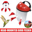 Outdoor Head Mounted Bird Feeder Portable Helmet Bird Feeder Wild Birds Feeding