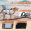 Pet Life Jacket Dog Swim Vest Outdoor Water Gear for Summer Swimming Activities - Grey M
