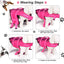 Pet Life Jacket Dog Swim Vest Outdoor Water Gear for Summer Swimming Activities - Grey S