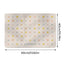 Pet Feeding Mat Dogs Cats Absorbent Non Slip Pet Placemat Waterproof Mat - Brown