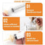 Kitten Puppy Pet Feeding Syringe Feeder Cat Dog Nursing Bottle with Pacifier - L-4PCS