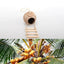 Natural Coconut Bird Nest Cage Pet Parrot Parakeet Safe Hut Feeder Shell Home - Stairs type