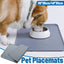 Silicone Pet Mat Spill-Proof Easy to Clean Mat for Pets Dog Food Placemat - 48x30cm