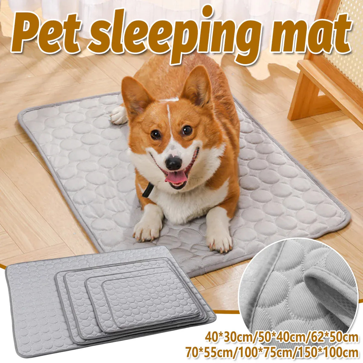 Pet  Sleeping Mat Summer Spring Mat for Dog and Cat Indoor Use - XXL
