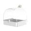 3in1 Parrot Bath Basin Bird Bathtub Cage or Accessory Pet Bird Feeder Water Bowl - Bathroom