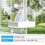 3in1 Parrot Bath Basin Bird Bathtub Cage or Accessory Pet Bird Feeder Water Bowl - Bathroom