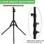 1-Piece Height-Adjustable Bird Perch Stand with Tripod Base