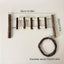 Wooden Parrot Stand Climbing Ladder Swing Toy for Birds Cage Play Accessories - Nut Washer Fixed Type