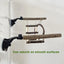Wooden Parrot Stand Climbing Ladder Swing Toy for Birds Cage Play Accessories - Nut Washer Fixed Type